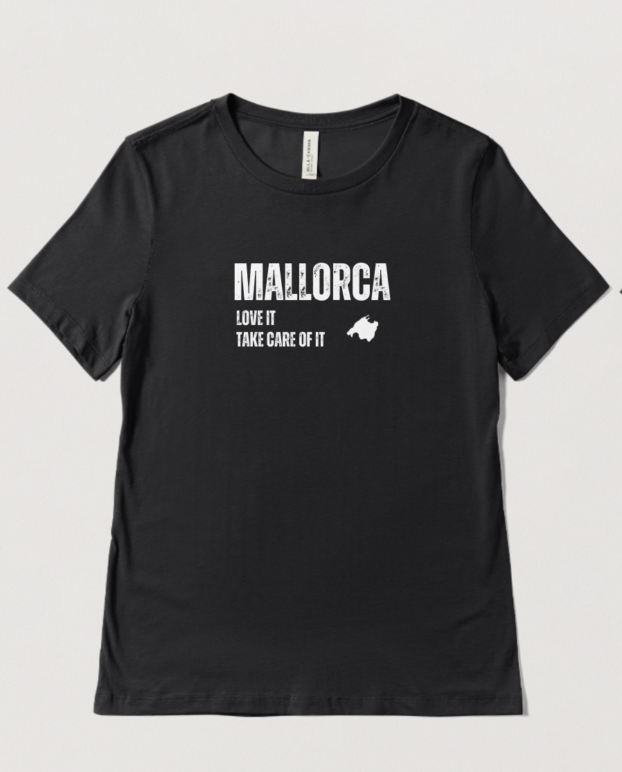 Camiseta Mallorca. Ámala, cuídala