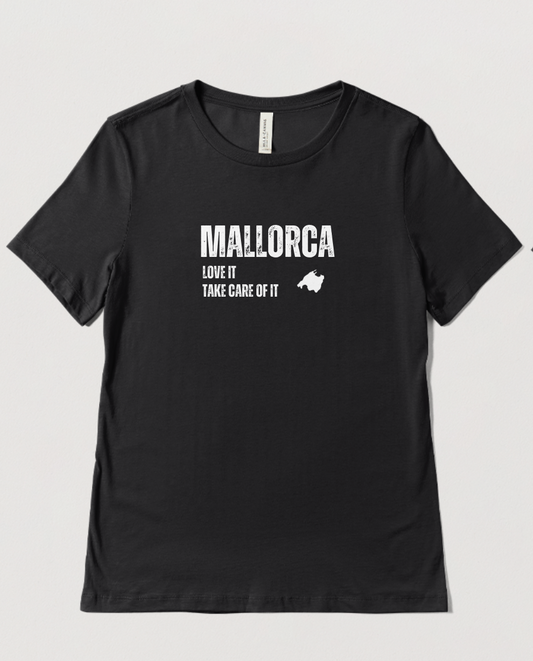 Camiseta Mallorca. Ámala, cuídala